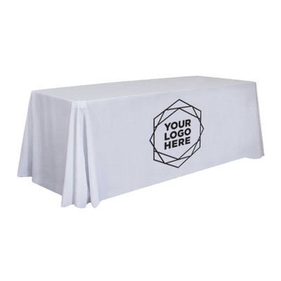 6' Wrinkle-Free Scuba Table Throw - Screen Printed