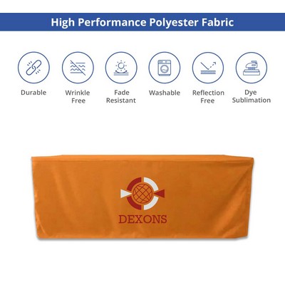 Fitted Table Covers - 4 Sided (4' x 2.5ft)